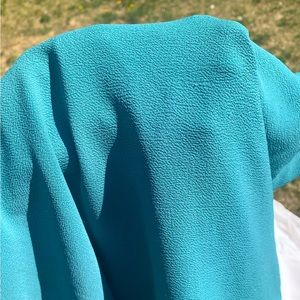 Turquoise blouse
